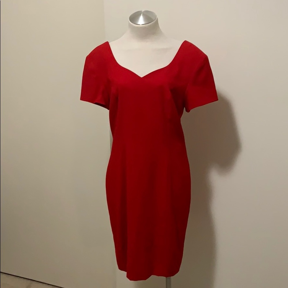 Vintage 1990s Red Nordstrom Dress